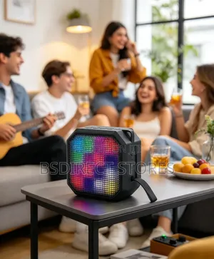 Boombeatz Portable Bluetooth Speaker With LED Light