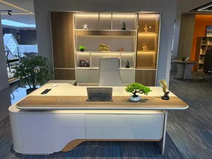 Executive Office Table With Extension.