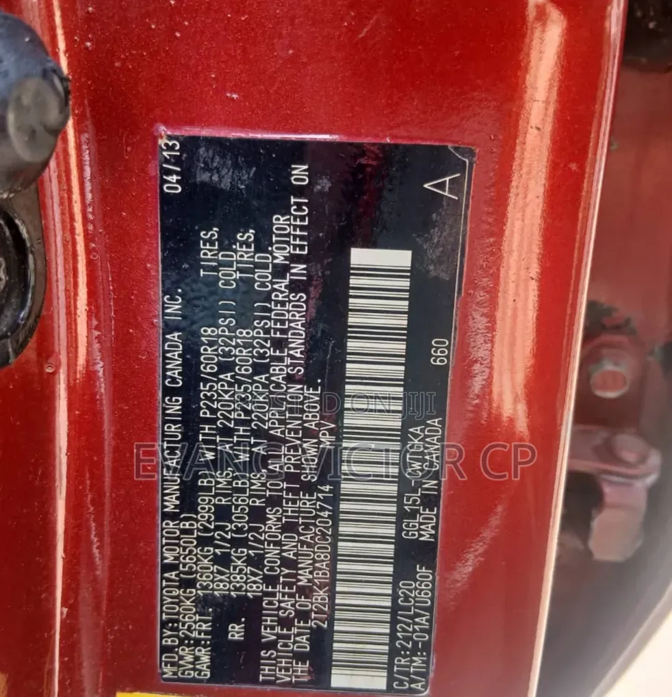 Lexus RX 350 2010 Red