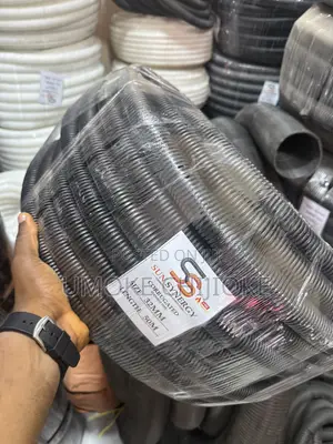 32mm Flexible Conduit Pipe 50m – Black & White