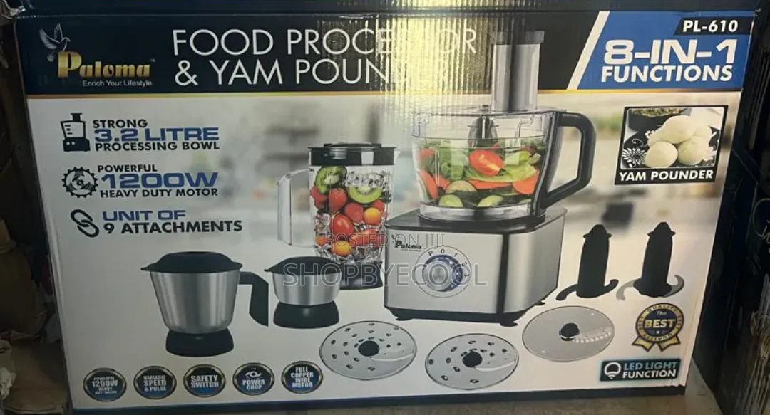 Yam Pounder and Food Processor