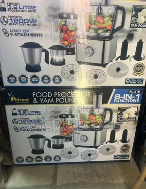 Yam Pounder and Food Processor