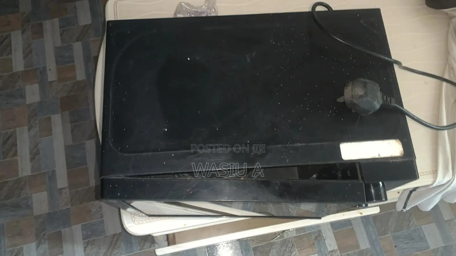 Used LG Microwave Double Settings