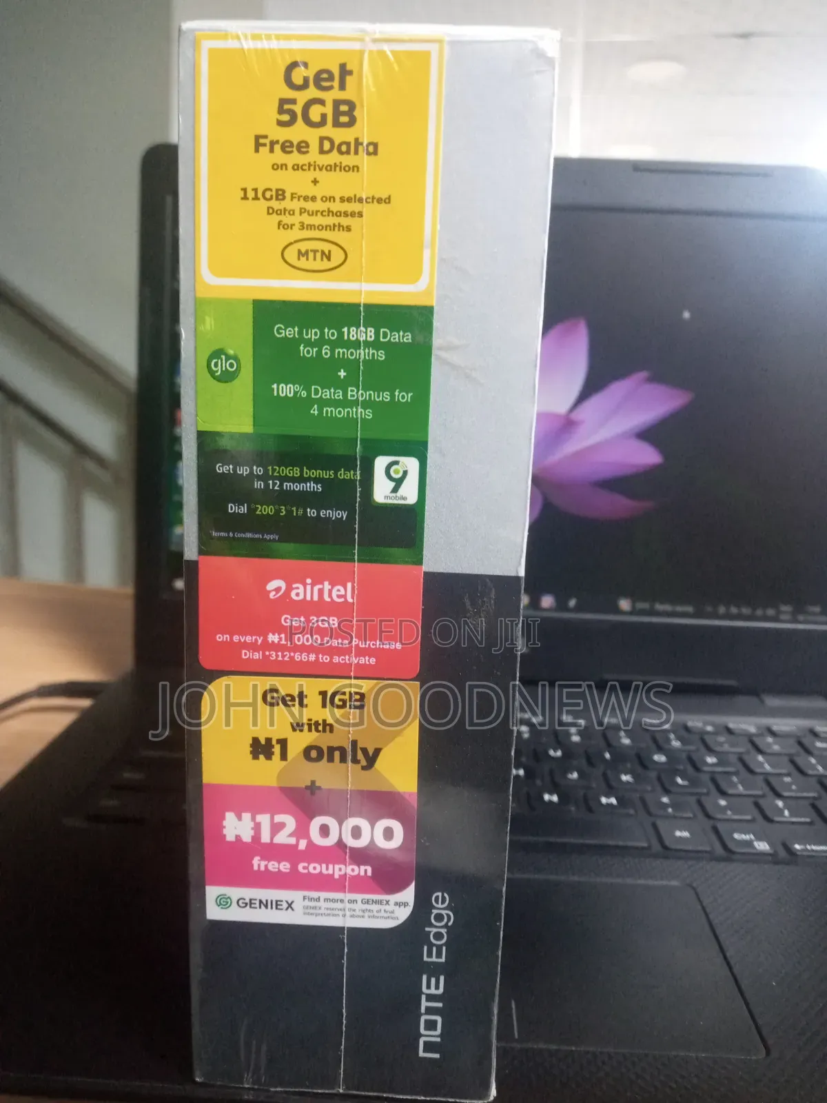 New Infinix Note Edge 256 GB