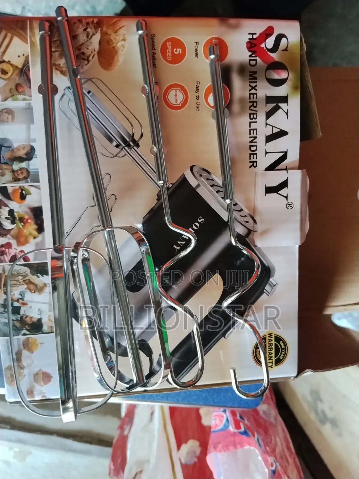 Sokany 800w Electric Hand Mixer