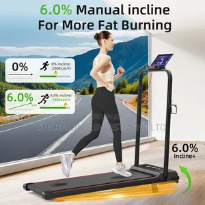 Foldable Walking Pad With Incline, 2.0HP Portable Treadmill 12km
Speed