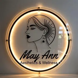 Round Signage