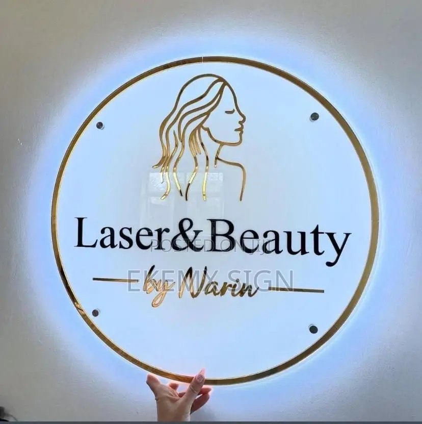Round Signage