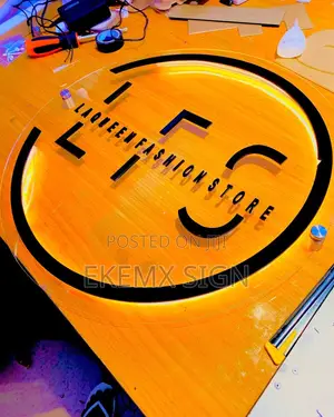 Round Signage