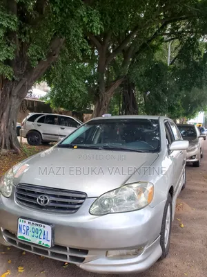 Toyota Corolla 2004 Silver