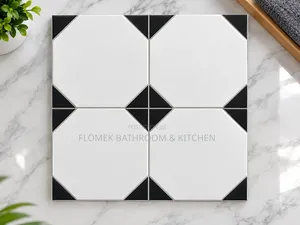 Glitter White Spanish Tiles