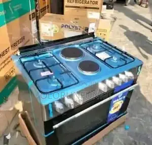 Industrial Cooker 4gas and Two Electric Burner