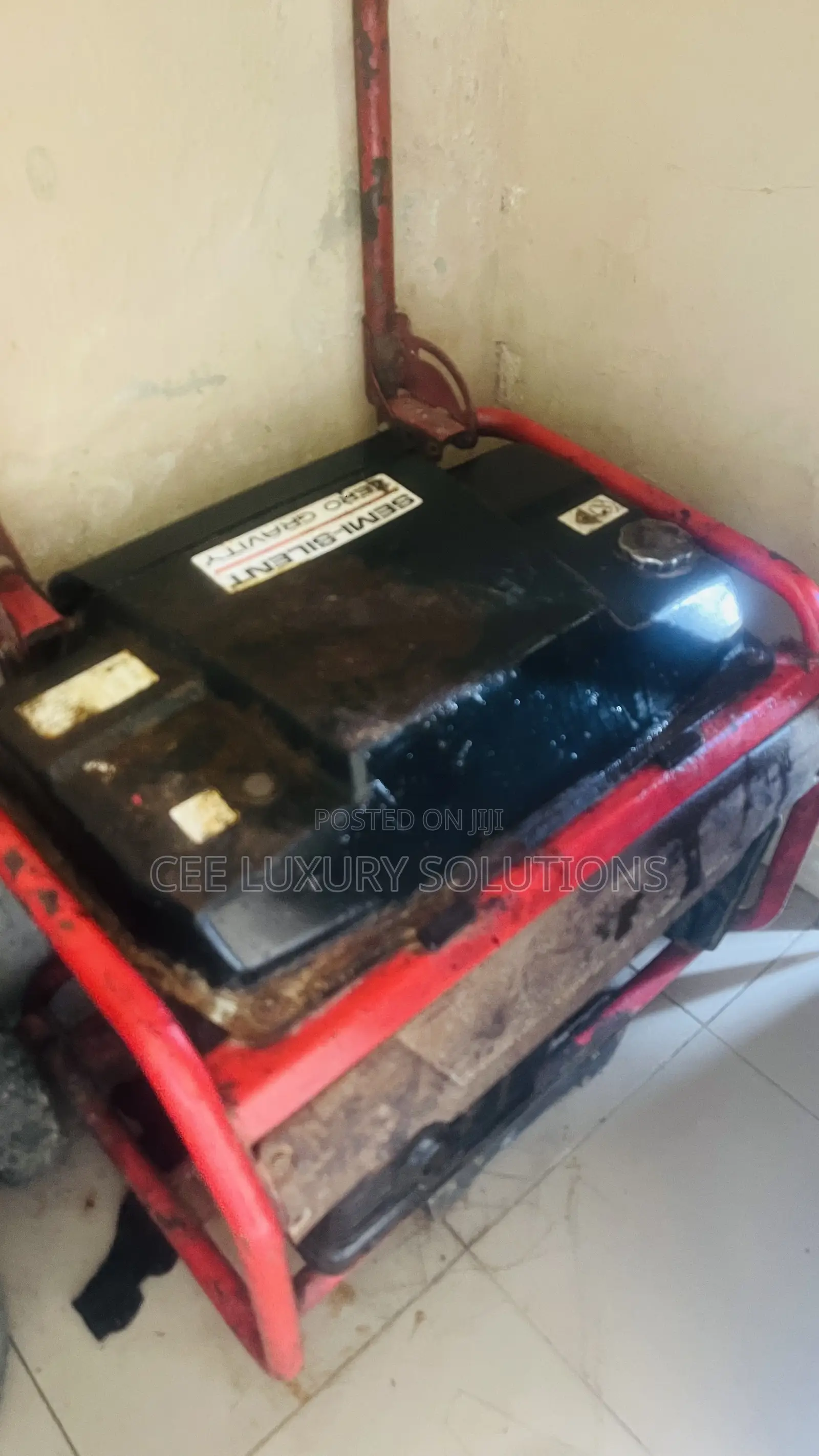 Fireman Generator Semi Silent Zero Gravity 9.5kva Comes Sangotedo