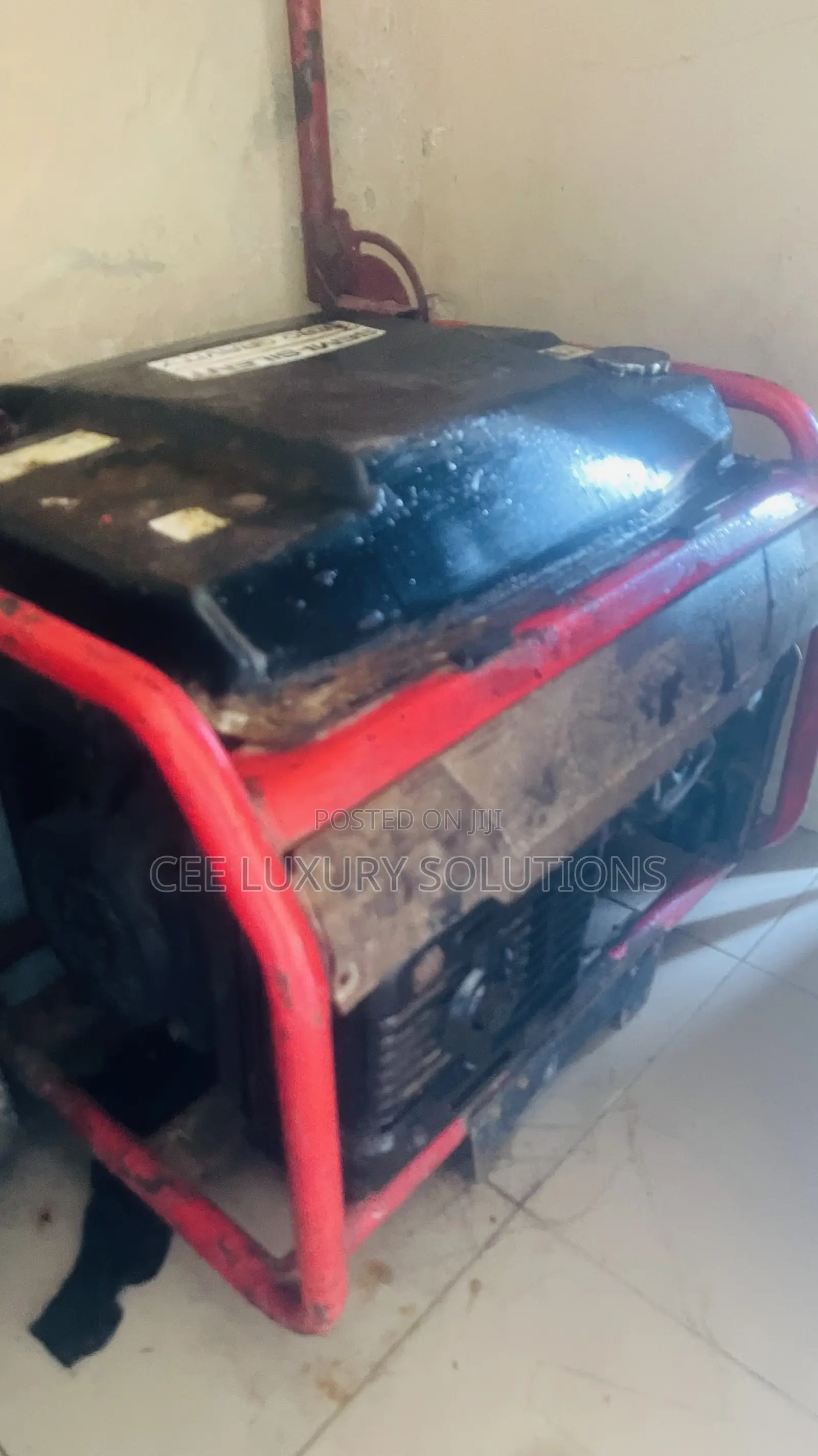 Fireman Generator Semi Silent Zero Gravity 9.5kva Comes Sangotedo