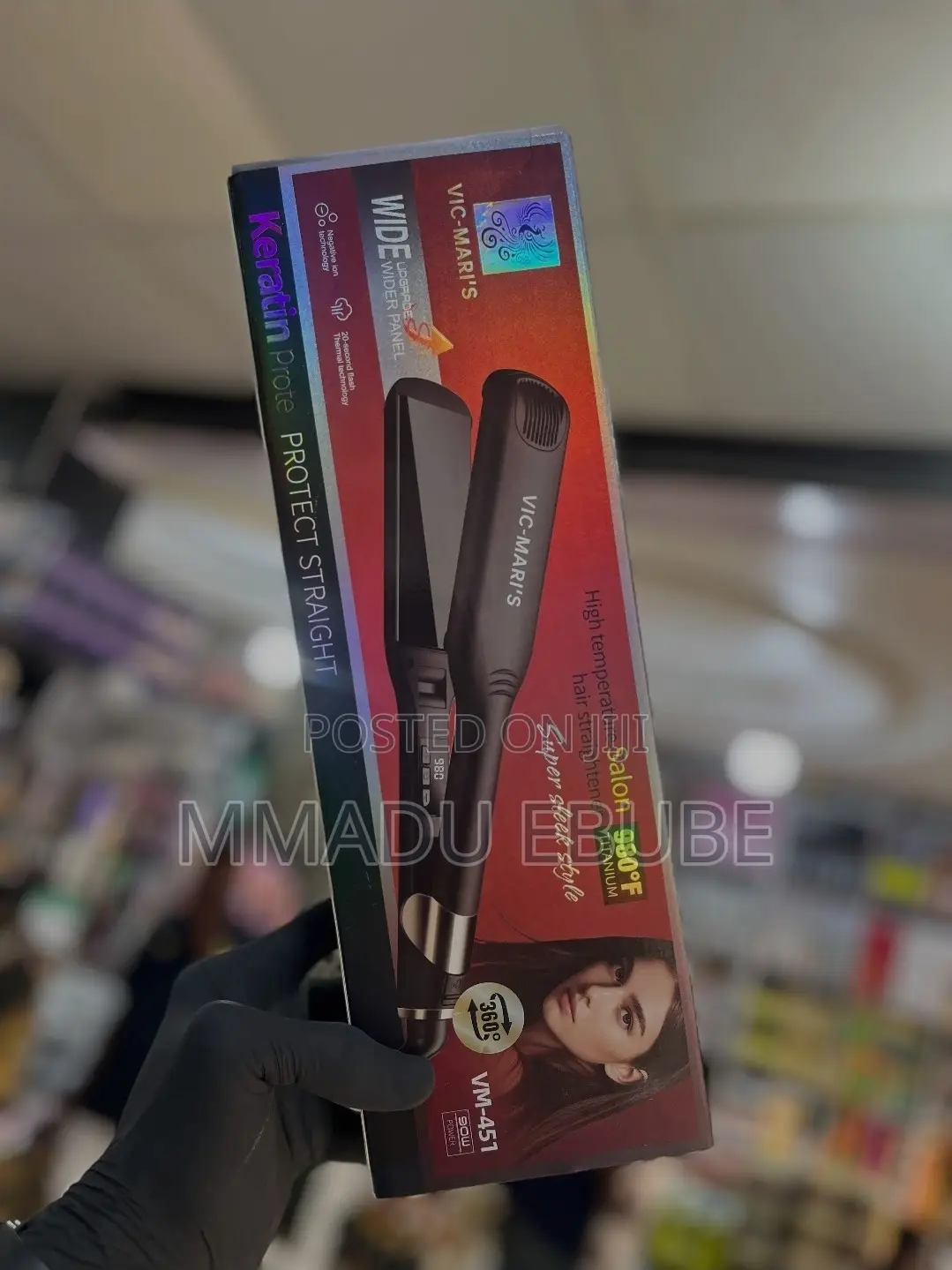 Vic Mari's Professional Hair Straightner