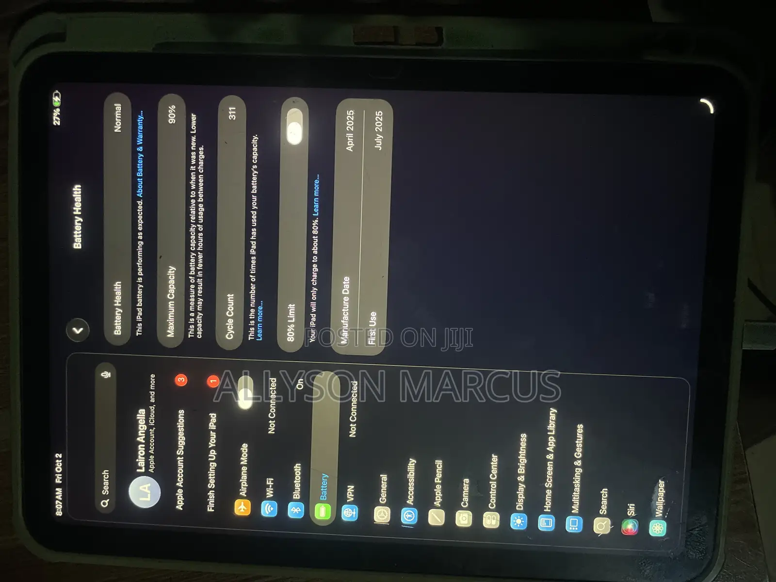 Apple iPad (2025) 128 GB Gray
