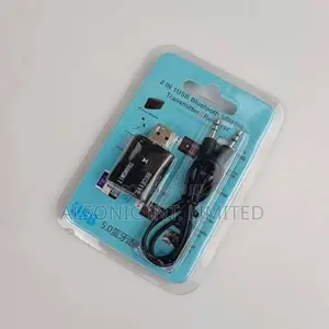 USB 2 in 1 Audio Receiver Transmitter, Bluetooth 5.0 Receiver TraNSMIT