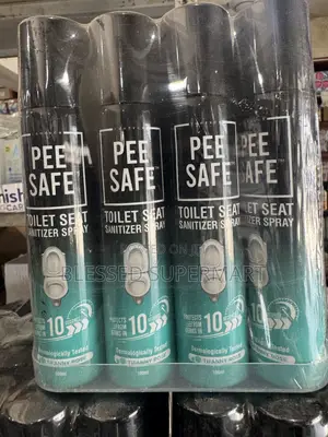 Pee Safe Toilet Seat Sanitizer Spray X 12 Pieces
