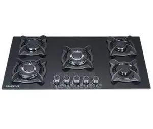 Polystar 5 Burner Inbuilt Gas Hob With Auto Ignition | PV-BA8705AGPS