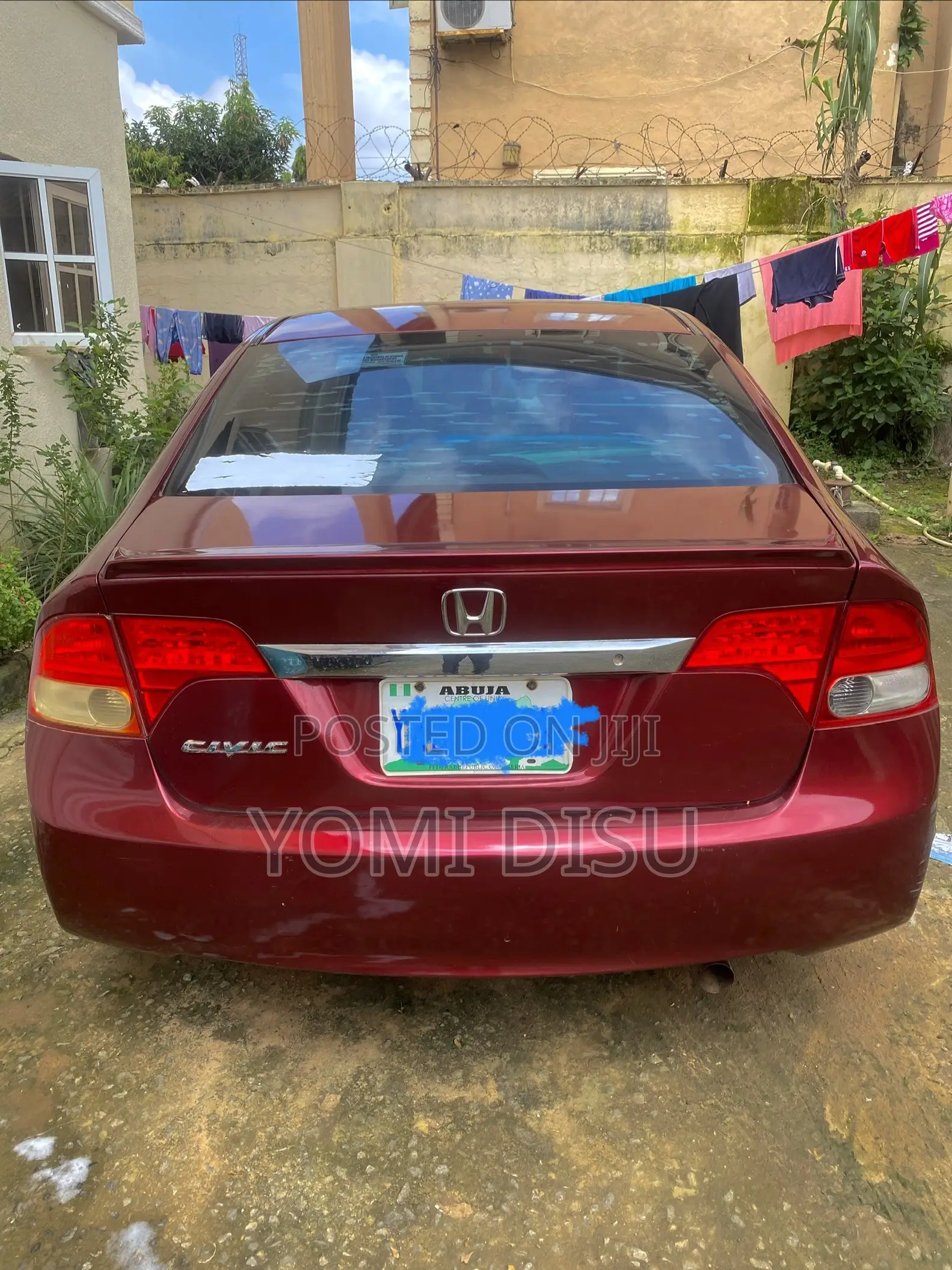 Honda Civic 2009 Maroon