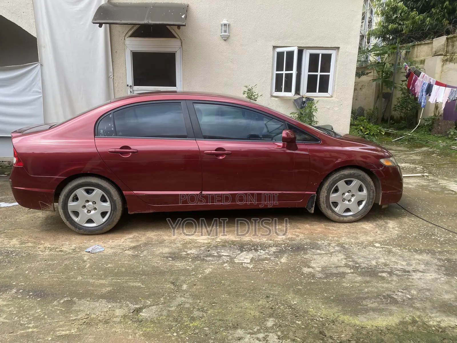 Honda Civic 2009 Maroon