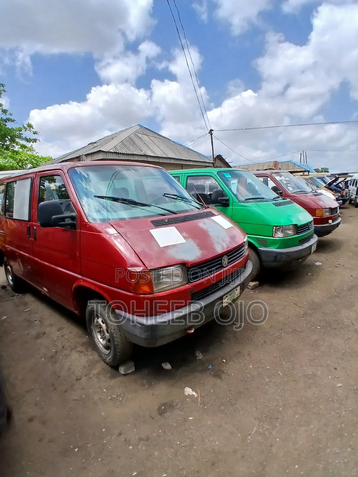 Volkswagen Transporter 1985 Red