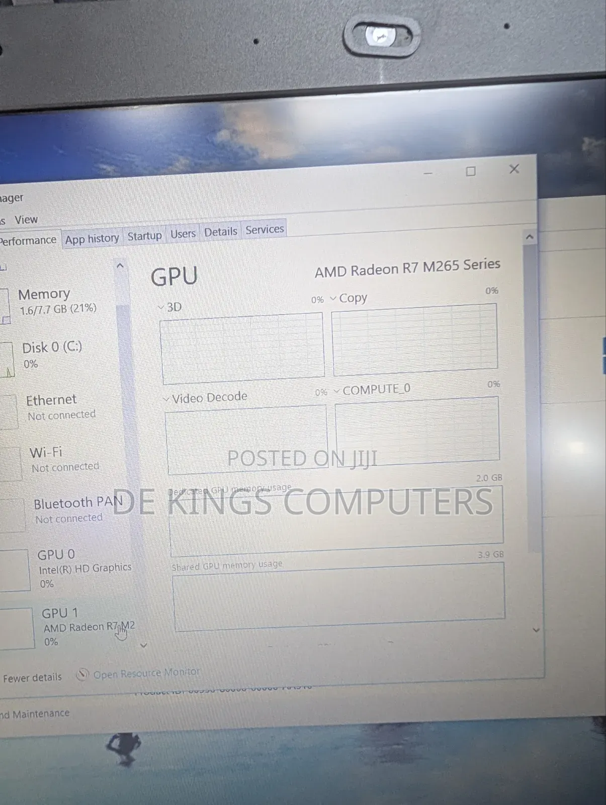 Laptop Lenovo ThinkPad Edge E550 8GB Intel Core i7 SSD 256GB