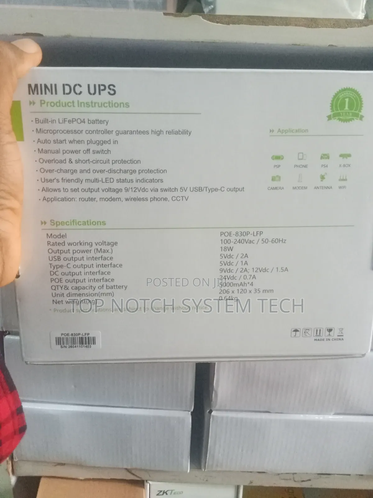 Pronet Mini Dc Ups