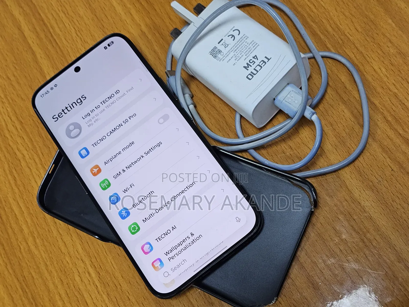 Tecno Camon 50 Pro 256 GB Graphite