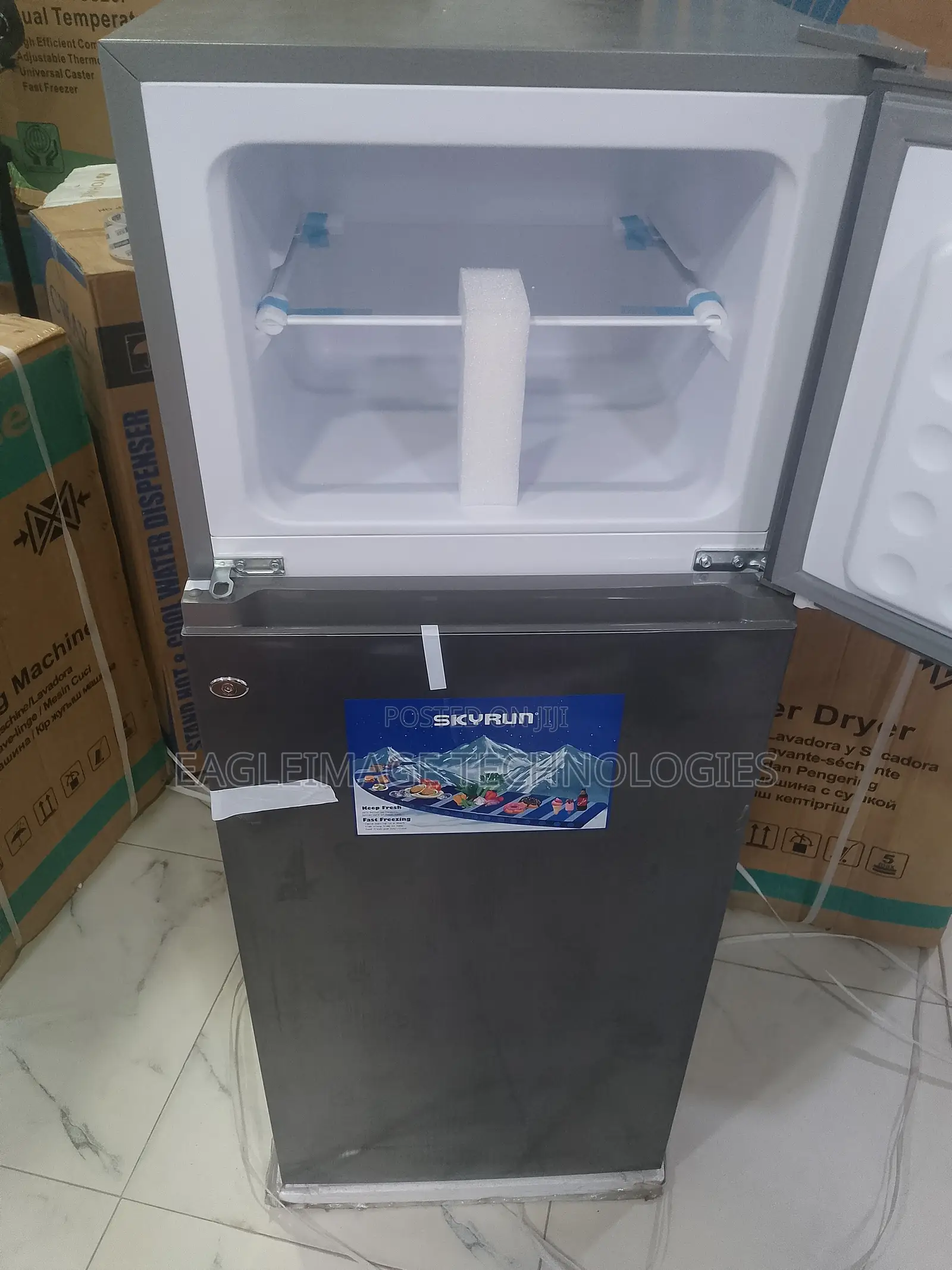 SkyRun BCD-200K Quality Double Door Fridge