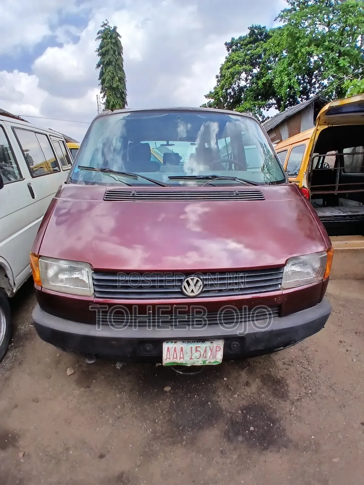 Volkswagen Transporter 1990 Red