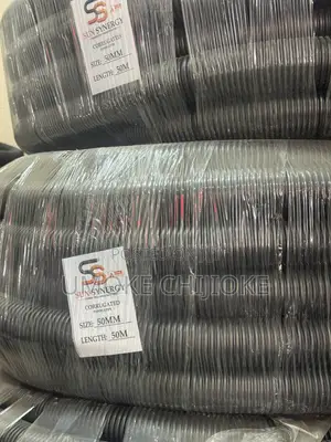 50mm Flexible Conduit Pipe 50m – Black