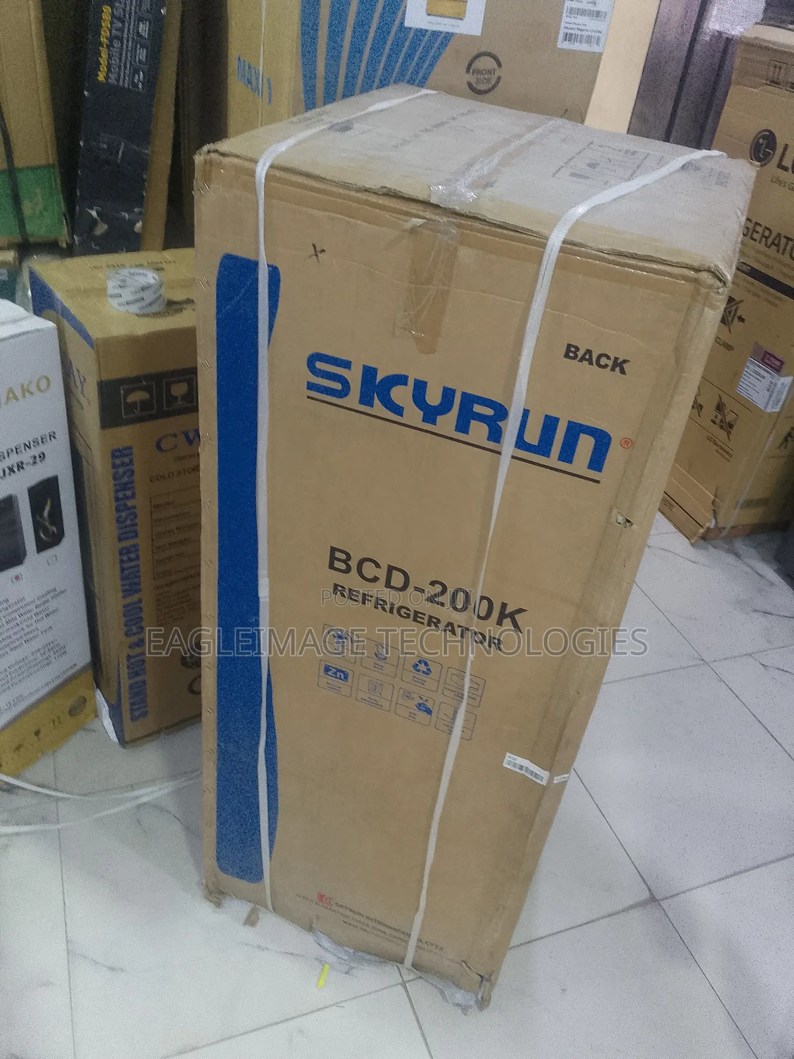 SkyRun BCD-200K Energy Efficient Refrigerator
