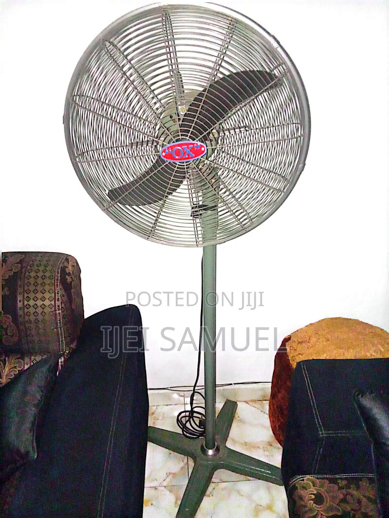 Original Copper Ox 20" Standing Fan