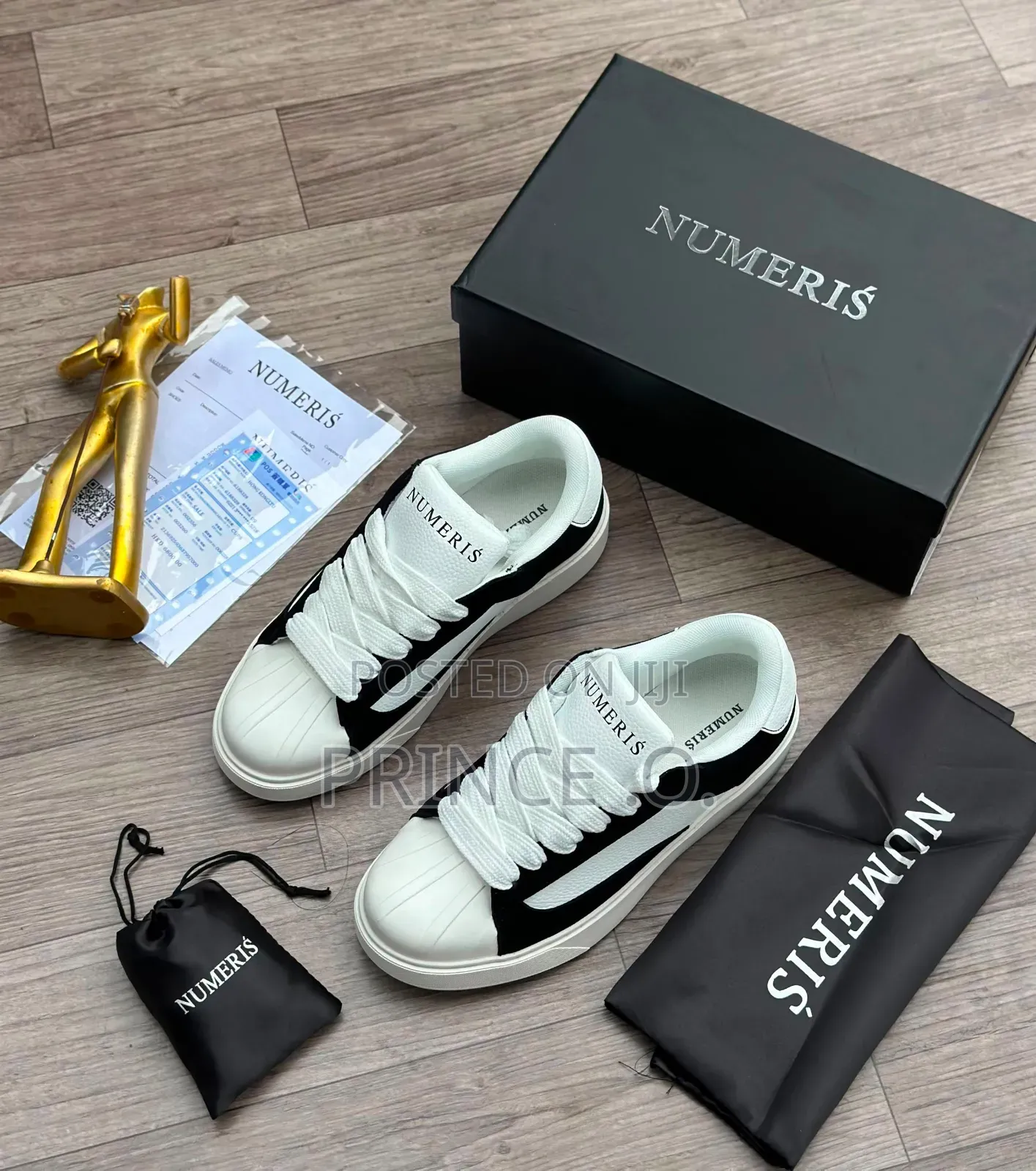 Numeris Atelier “Black/White” Sneakers