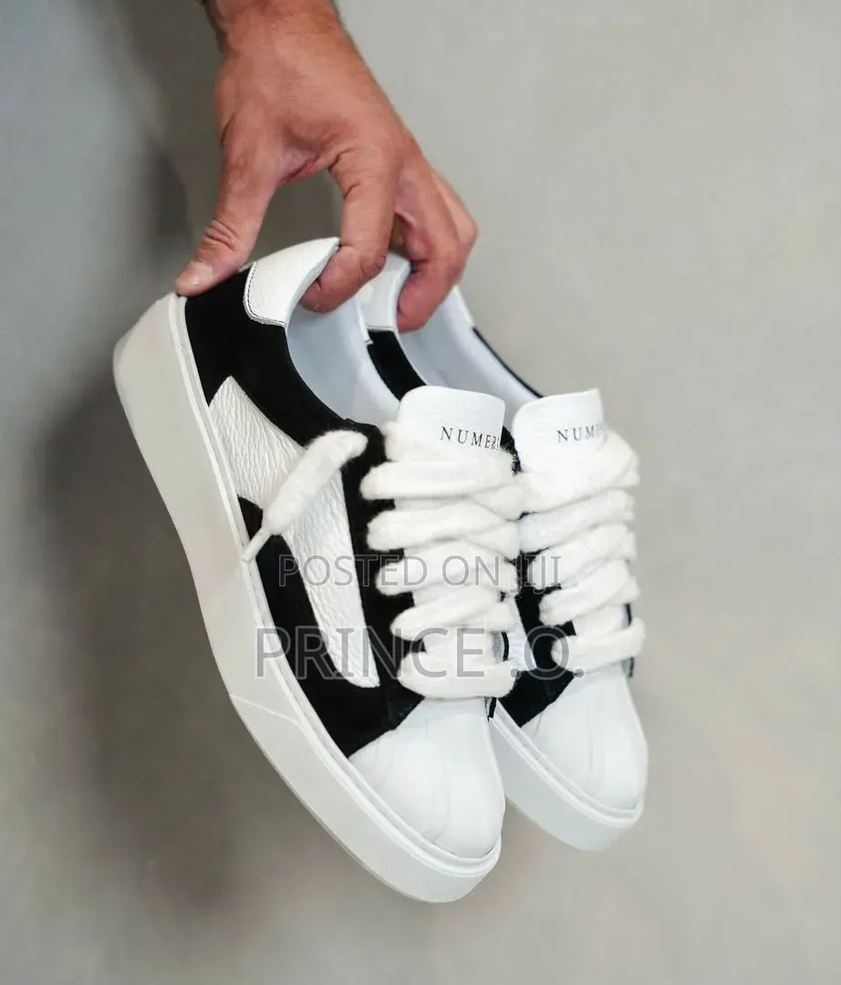 Numeris Atelier “Black/White” Sneakers