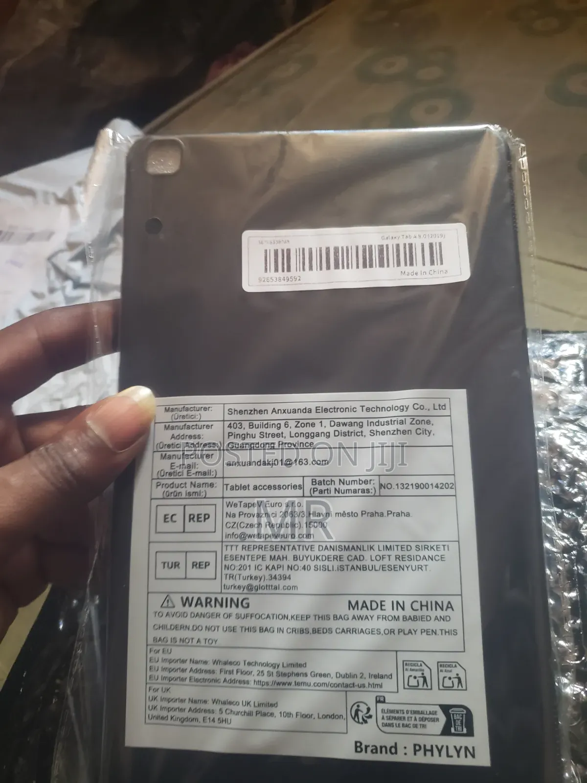 New Tablet 1 TB Black