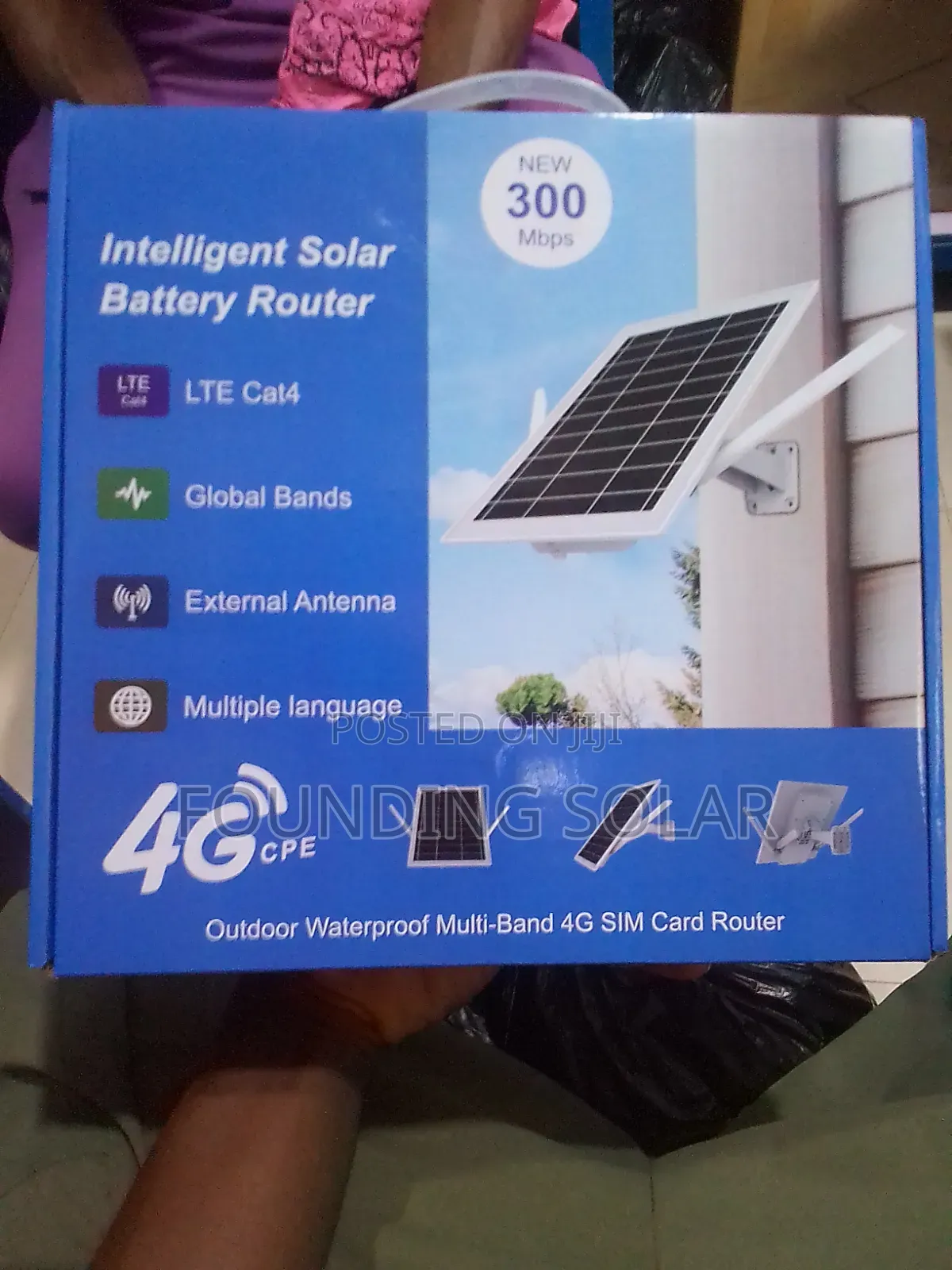 Solar Wifi Network Router