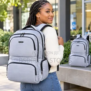 POLARIS Laptop Backpack Hidden Compartment Anti-Theft Zip