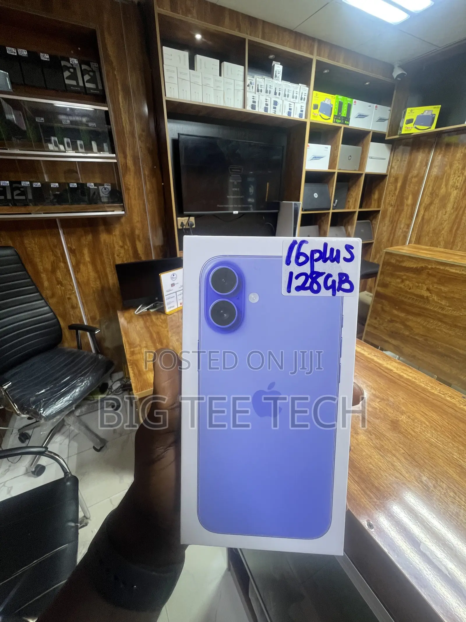 New Apple iPhone 16 Plus 128 GB Blue