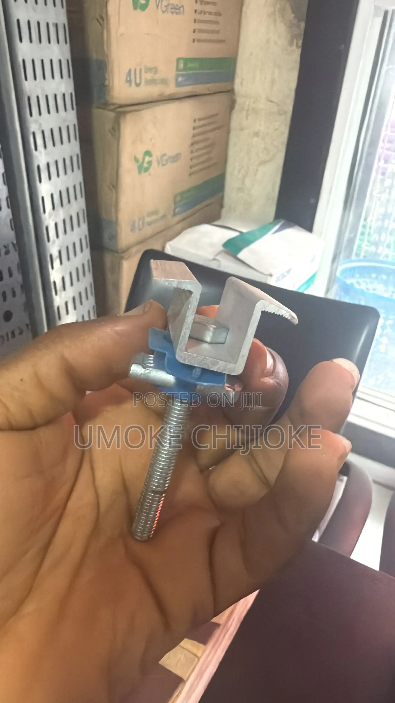 Mid Clamp for Mounting System – SUN-SYNERGY