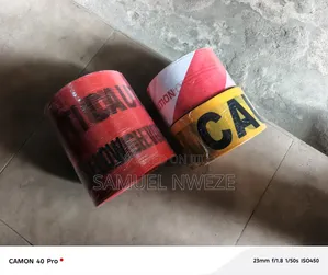High Voltage Line Barria Tape and Caution Tape Available