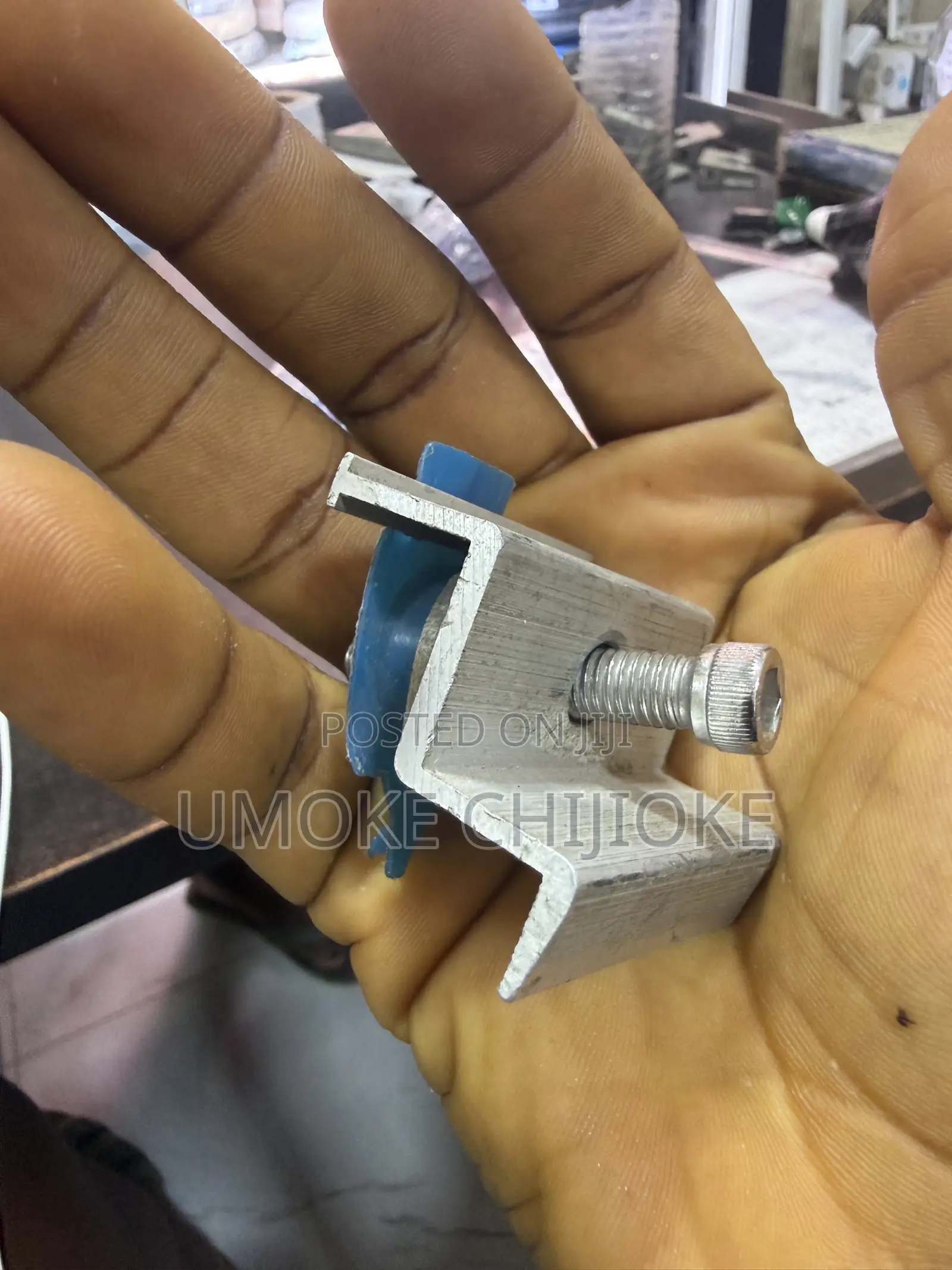 Mid Clamp for Mounting System – SUN-SYNERGY