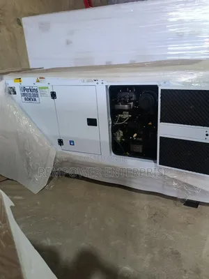 ^^ Perkins 80kva Soundproof Generator