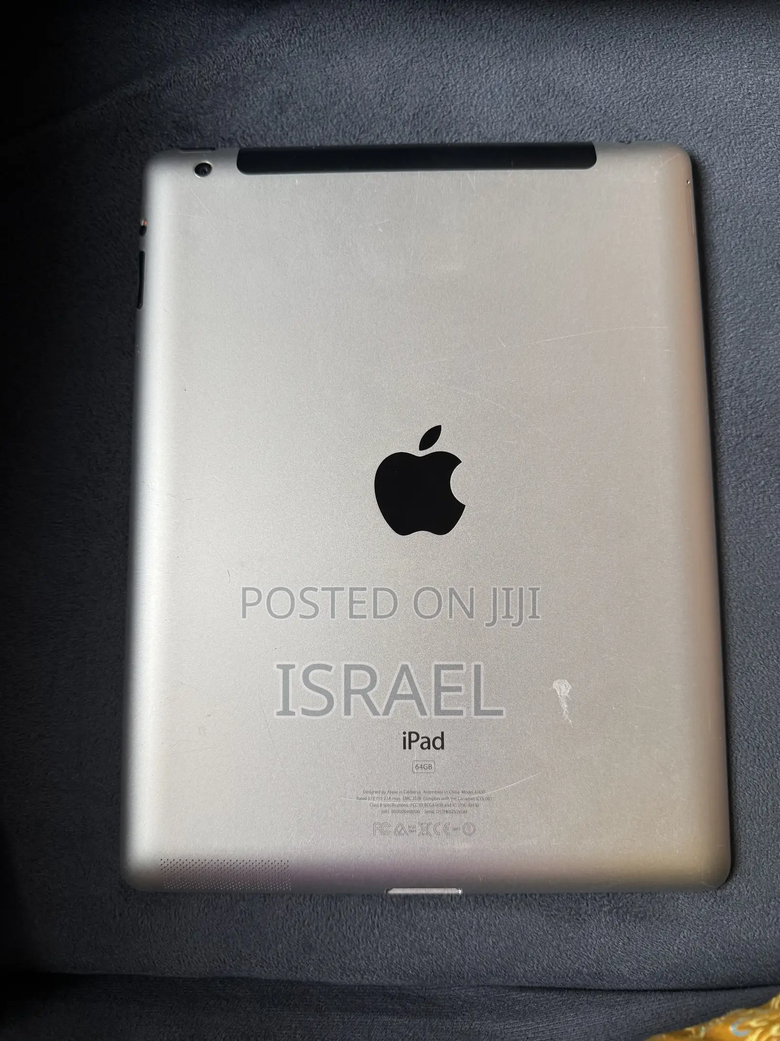 Apple iPad 3 Wi-Fi + Cellular 64 GB Silver