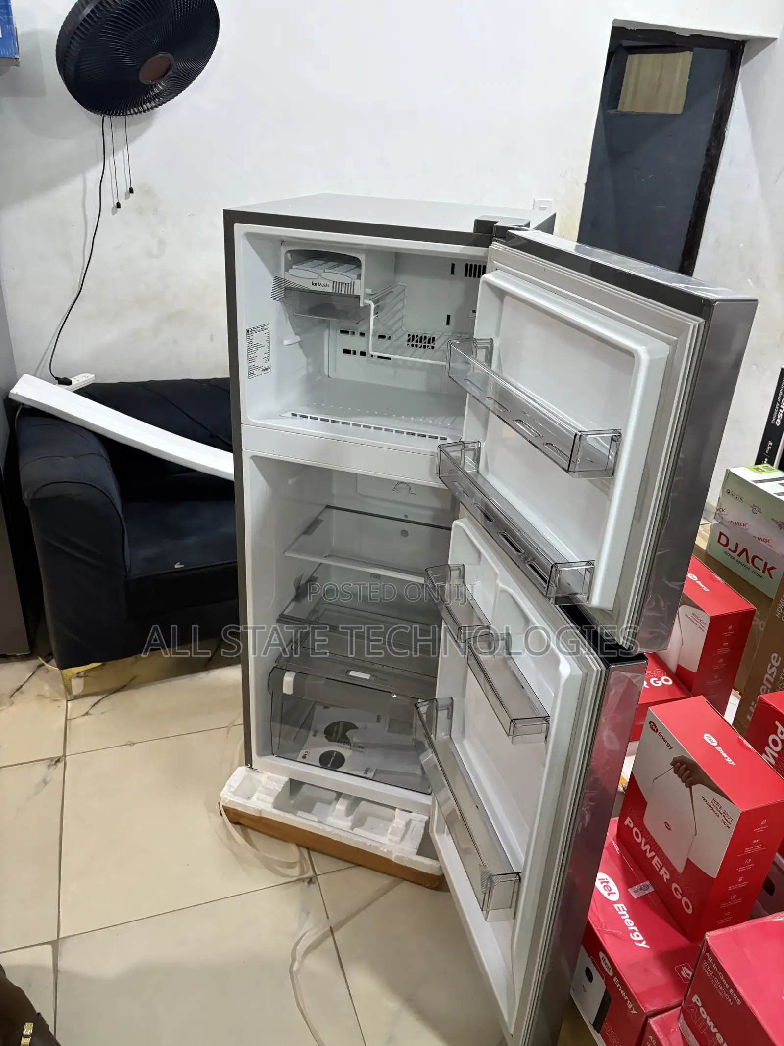 LG 234L Top Freezer Fridge With LED Light