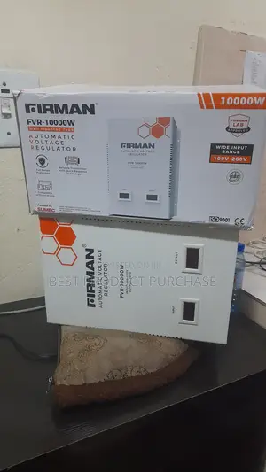 10KVA Pure Power: Firman FVR-10000W Voltage Regulator