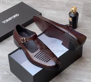 Men’s Premium Black Leather Monk Strap Formal Shoes – Classy Stylish