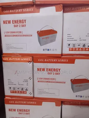 NEW ENERGY Solar Gel Battery 120ah 12v