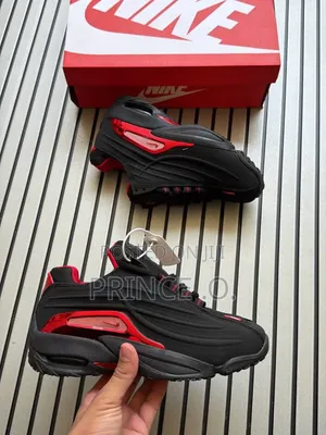 Red and Black Nike Nocta SNEAKERS